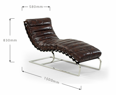 cielo_morello_chaise_lounger_dark_brown_dimensions
